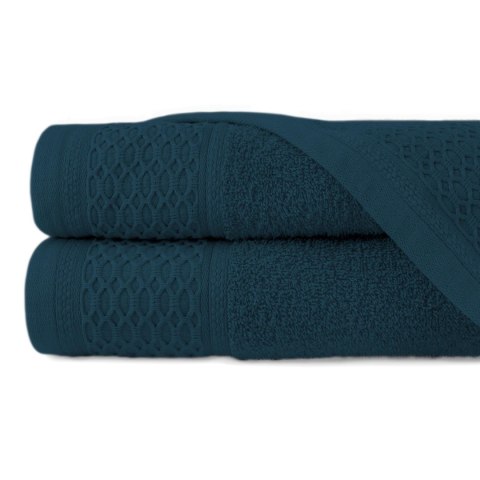 Ręcznik D Bawełna 100% Solano Krem + Granat (P) 2x50x90+2x70x140 kpl. Ręcznik D Bawełna 100% Solano Krem + Granat (P) 2x50x90+2x70x140 kpl.