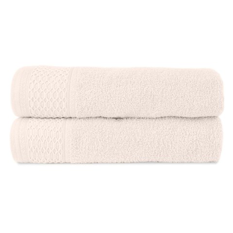 Ręcznik D Bawełna 100% Solano Krem + Róż Kwarcowy (P) 2x50x90+2x70x140 kpl. Ręcznik D Bawełna 100% Solano Krem + Róż Kwarcowy (P) 2x50x90+2x70x140 kpl.