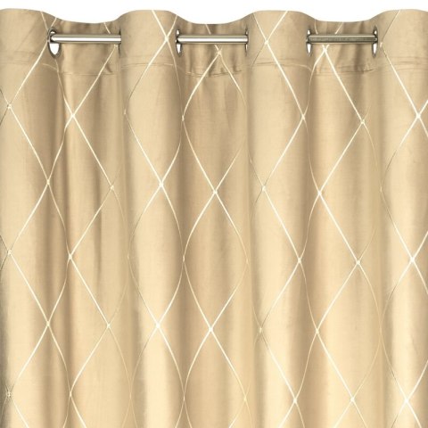 ZASŁONA DEKORACYJNA PIERRE CARDIN MARGO 140 X 250 CM BEŻOWY ZASŁONA DEKORACYJNA PIERRE CARDIN MARGO 140 X 250 CM BEŻOWY