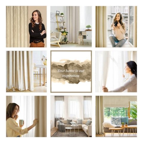 ZASŁONA DEKORACYJNA PIERRE CARDIN MARGO 140 X 250 CM BEŻOWY ZASŁONA DEKORACYJNA PIERRE CARDIN MARGO 140 X 250 CM BEŻOWY