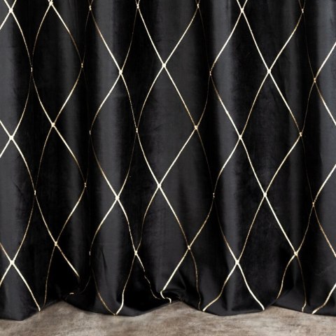 ZASŁONA DEKORACYJNA PIERRE CARDIN MARGO 140 X 250 CM CZARNY ZASŁONA DEKORACYJNA PIERRE CARDIN MARGO 140 X 250 CM CZARNY
