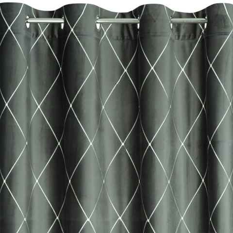 ZASŁONA DEKORACYJNA PIERRE CARDIN MARGO 140 X 250 CM JASNOSZARY ZASŁONA DEKORACYJNA PIERRE CARDIN MARGO 140 X 250 CM JASNOSZARY