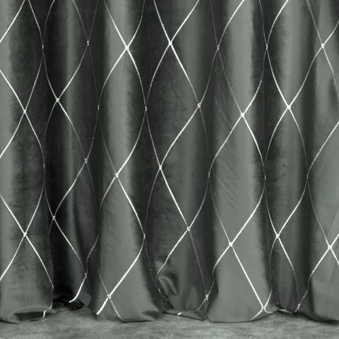 ZASŁONA DEKORACYJNA PIERRE CARDIN MARGO 140 X 250 CM JASNOSZARY ZASŁONA DEKORACYJNA PIERRE CARDIN MARGO 140 X 250 CM JASNOSZARY