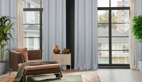 ZASŁONA GOTOWA CARLO 135 X 250 CM SREBRNY ZASŁONA GOTOWA CARLO 135 X 250 CM SREBRNY