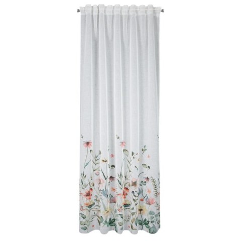 ZASŁONA GOTOWA DOLLY NA TAŚMIE 140 X 270 CM BIAŁY ZASŁONA GOTOWA DOLLY NA TAŚMIE 140 X 270 CM BIAŁY