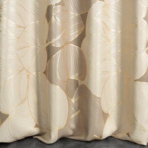 ZASŁONA GOTOWA FREZJA 140 X 250 CM BEŻOWY ZASŁONA GOTOWA FREZJA 140 X 250 CM BEŻOWY