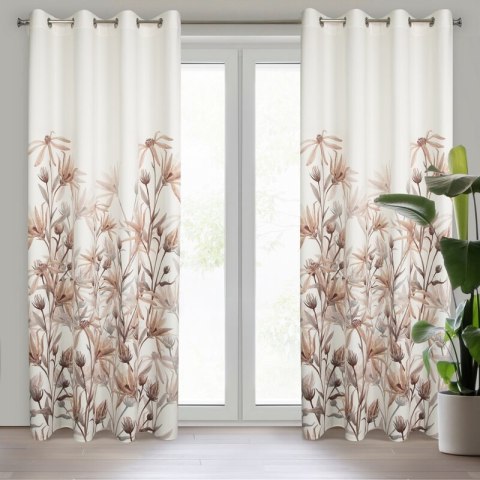 ZASŁONA GOTOWA INEZ 140 X 250 CM BEŻOWY ZASŁONA GOTOWA INEZ 140 X 250 CM BEŻOWY