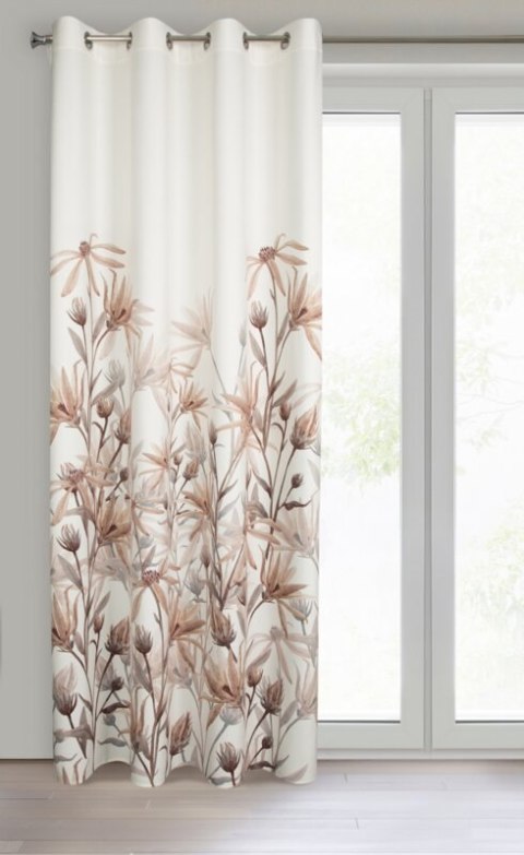 ZASŁONA GOTOWA INEZ 140 X 250 CM BEŻOWY ZASŁONA GOTOWA INEZ 140 X 250 CM BEŻOWY