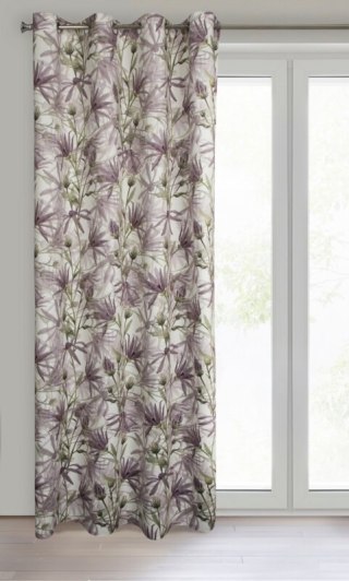 ZASŁONA GOTOWA TESSA 140 X 250 CM FIOLETOWY
