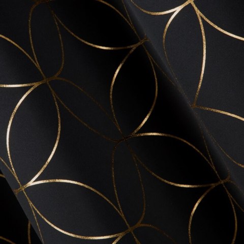 ZASŁONA GOTOWA ABELLA 135 X 250 CM CZARNY ZASŁONA GOTOWA ABELLA 135 X 250 CM CZARNY