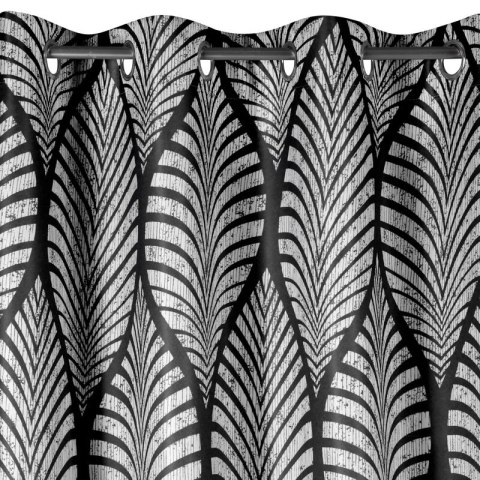 ZASŁONA GOTOWA ELOISA 140 X 250 CM CZARNY ZASŁONA GOTOWA ELOISA 140 X 250 CM CZARNY