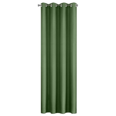 ZASŁONA GOTOWA RITA 140 X 250 CM CIEMNOZIELONY ZASŁONA GOTOWA RITA 140 X 250 CM CIEMNOZIELONY