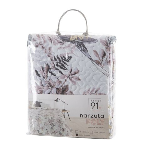 NARZUTA D91 POLY 200 X 220 CM BIAŁY NARZUTA D91 POLY 200 X 220 CM BIAŁY