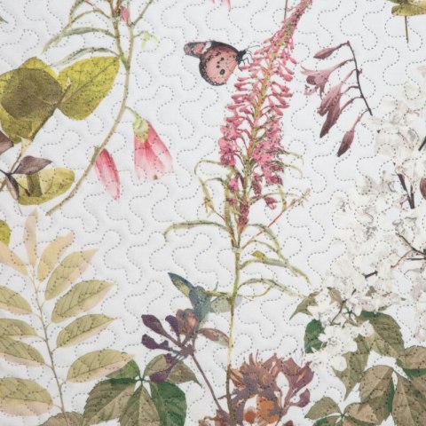 NARZUTA D91 ROSA 220 X 240 CM BIAŁY NARZUTA D91 ROSA 220 X 240 CM BIAŁY