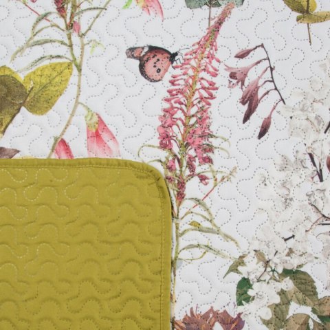 NARZUTA D91 ROSA 220 X 240 CM BIAŁY NARZUTA D91 ROSA 220 X 240 CM BIAŁY