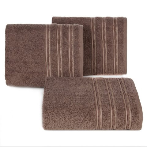 RĘCZNIK JONAS (04) 50 X 90 CM BRĄZOWY