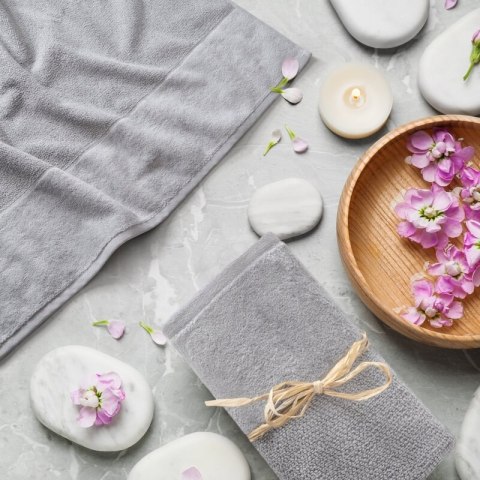 RĘCZNIK LUCY (02) 50 X 90 CM BEŻOWY