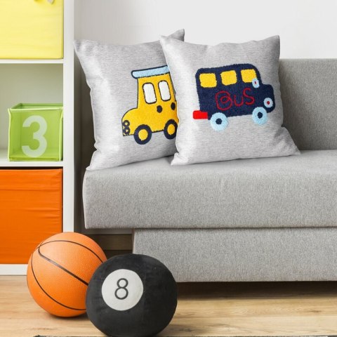 POSZEWKA ALVIN 2 45 X 45 CM SREBRNY POSZEWKA ALVIN 2 45 X 45 CM SREBRNY