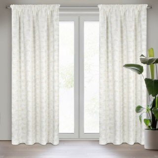 ZASŁONA GOTOWA MARIGOLD NA TAŚMIE 140 X 300 CM BIAŁY