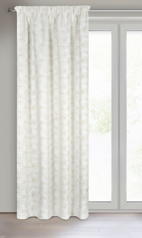 ZASŁONA GOTOWA MARIGOLD NA TAŚMIE 140 X 300 CM BIAŁY ZASŁONA GOTOWA MARIGOLD NA TAŚMIE 140 X 300 CM BIAŁY