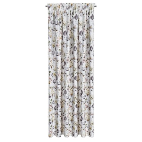 ZASŁONA GOTOWA ZOJA NA TAŚMIE 140 X 270 CM BIAŁY ZASŁONA GOTOWA ZOJA NA TAŚMIE 140 X 270 CM BIAŁY