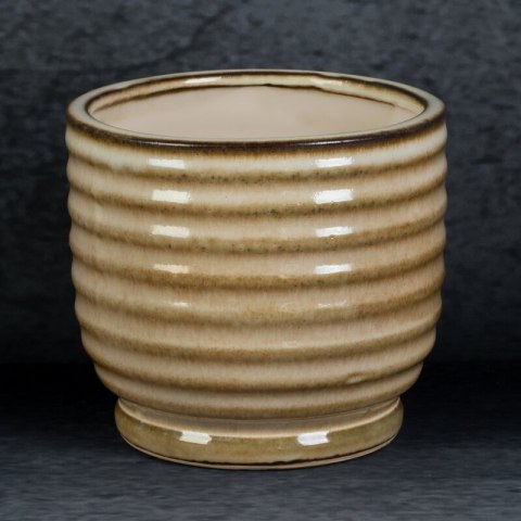 CERAMIKA FI 14 X 13 CM JASNOBRĄZOWY CERAMIKA FI 14 X 13 CM JASNOBRĄZOWY