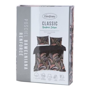 KOMPLET POŚCIELI REN 160 X 200 CM CZARNY