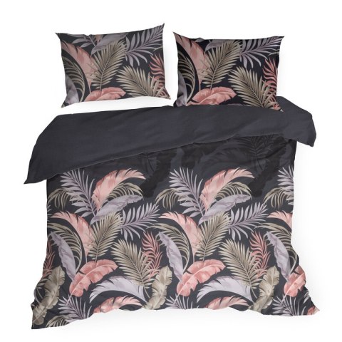 KOMPLET POŚCIELI REN 160 X 200 CM CZARNY