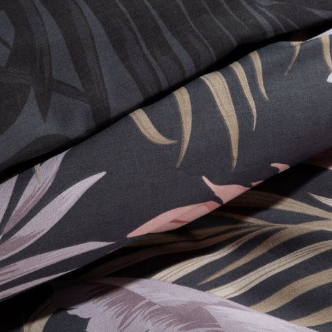 KOMPLET POŚCIELI REN 160 X 200 CM CZARNY