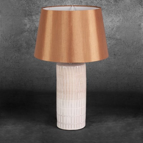 LAMPA DEKORACYJNA EDNA (01) FI 33 X 56 CM KREMOWY LAMPA DEKORACYJNA EDNA (01) FI 33 X 56 CM KREMOWY