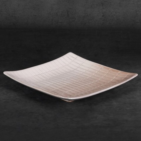 PATERA DEKORACYJNA EDNA (02) 27 X 27 X 5 CM KREMOWY PATERA DEKORACYJNA EDNA (02) 27 X 27 X 5 CM KREMOWY