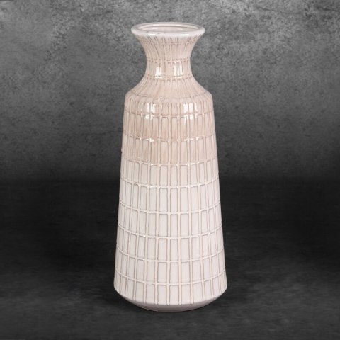 WAZON DEKORACYJNY EDNA (06) FI 16 X 40 CM KREMOWY WAZON DEKORACYJNY EDNA (06) FI 16 X 40 CM KREMOWY