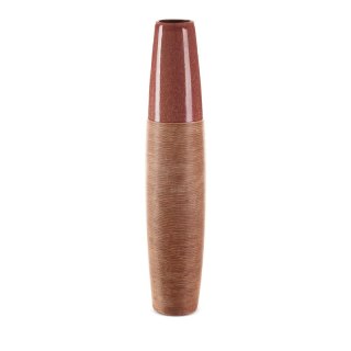 WAZON DEKORACYJNY ELDA (01) FI 17 X 80 CM CZERWONY