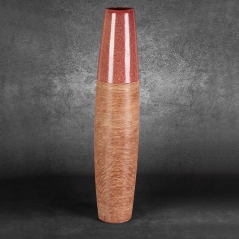 WAZON DEKORACYJNY ELDA (01) FI 17 X 80 CM CZERWONY WAZON DEKORACYJNY ELDA (01) FI 17 X 80 CM CZERWONY