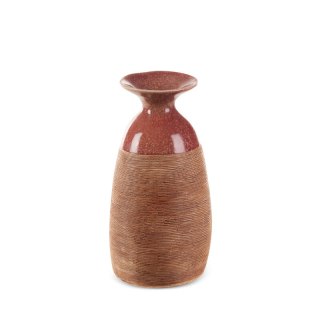 WAZON DEKORACYJNY ELDA (03) 17 X 16 X 31 CM CZERWONY