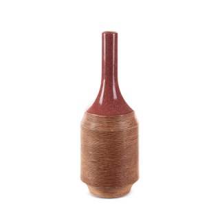 WAZON DEKORACYJNY ELDA (07) FI 16 X 48 CM CZERWONY
