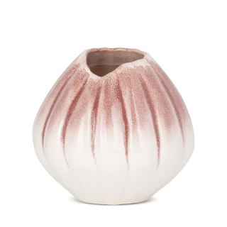 WAZON DEKORACYJNY EVITA (04) FI 19 X 18 CM KREMOWY