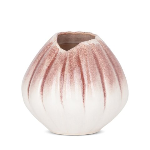 WAZON DEKORACYJNY EVITA (04) FI 19 X 18 CM KREMOWY WAZON DEKORACYJNY EVITA (04) FI 19 X 18 CM KREMOWY