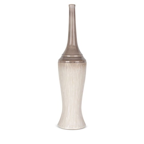 WAZON DEKORACYJNY ROSINA (02) FI 18 X 76 CM KREMOWY WAZON DEKORACYJNY ROSINA (02) FI 18 X 76 CM KREMOWY