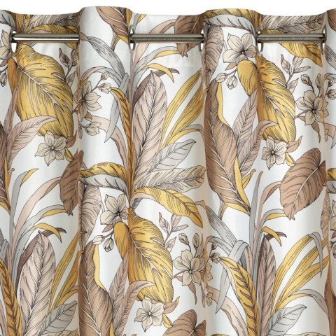 ZASŁONA GOTOWA D91 BARI 140 X 250 CM BEŻOWY
