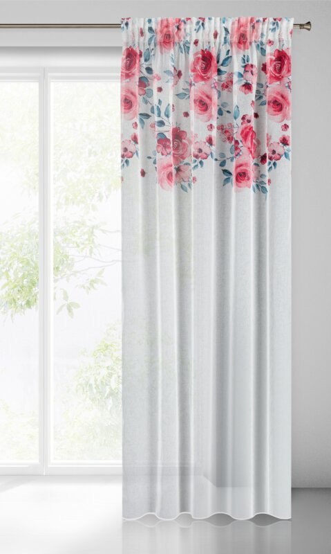 ZASŁONA GOTOWA EDEN NA TAŚMIE 140 X 270 CM BIAŁY ZASŁONA GOTOWA EDEN NA TAŚMIE 140 X 270 CM BIAŁY