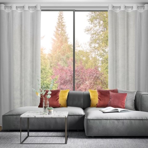 ZASŁONA GOTOWA KEJTI 140 X 250 CM BIAŁY ZASŁONA GOTOWA KEJTI 140 X 250 CM BIAŁY