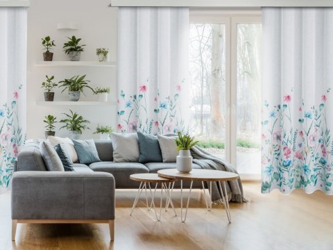 ZASŁONA GOTOWA LILIAN 140 X 250 CM BIAŁY ZASŁONA GOTOWA LILIAN 140 X 250 CM BIAŁY