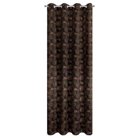 ZASŁONA GOTOWA MARIGOLD 140 X 250 CM CZARNY ZASŁONA GOTOWA MARIGOLD 140 X 250 CM CZARNY
