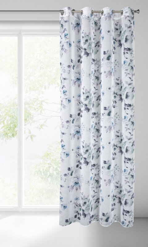 ZASŁONA GOTOWA NALA 135 X 250 CM BIAŁY ZASŁONA GOTOWA NALA 135 X 250 CM BIAŁY