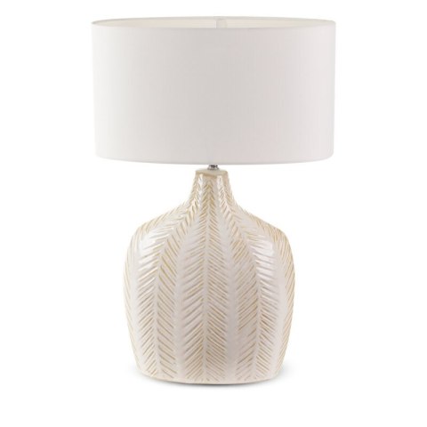 LAMPA DEKORACYJNA LIZA (01) O 38 X 58 CM KREMOWY LAMPA DEKORACYJNA LIZA (01) O 38 X 58 CM KREMOWY
