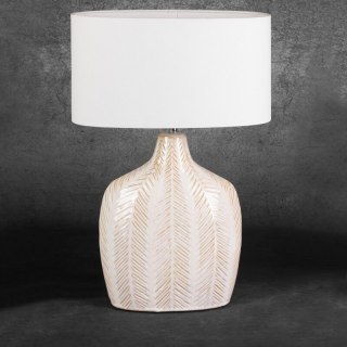LAMPA DEKORACYJNA LIZA (01) O 38 X 58 CM KREMOWY