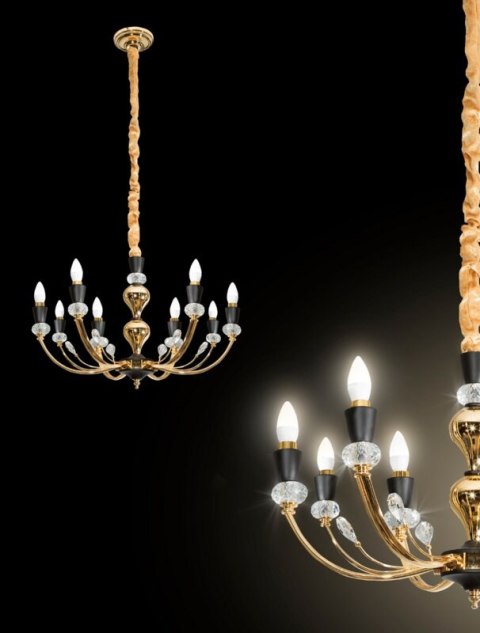 LAMPA MELBA (01) FI 71 X 120 CM ZŁOTY LAMPA MELBA (01) FI 71 X 120 CM ZŁOTY