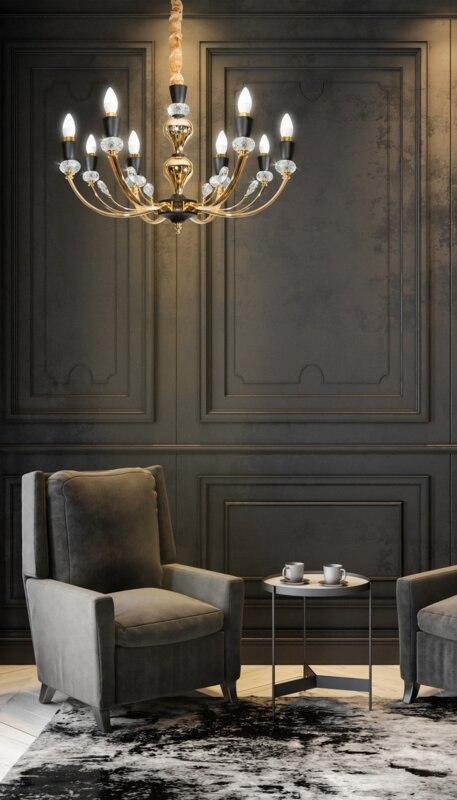 LAMPA MELBA (01) FI 71 X 120 CM ZŁOTY LAMPA MELBA (01) FI 71 X 120 CM ZŁOTY
