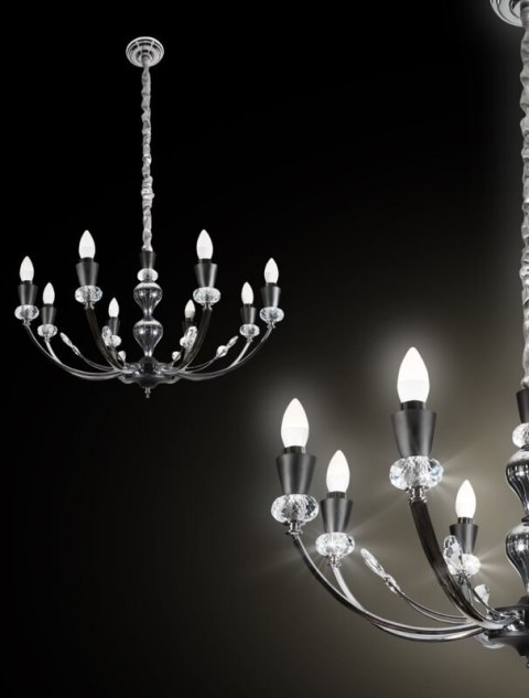 LAMPA MELBA (03) FI 71 X 120 CM SREBRNY LAMPA MELBA (03) FI 71 X 120 CM SREBRNY
